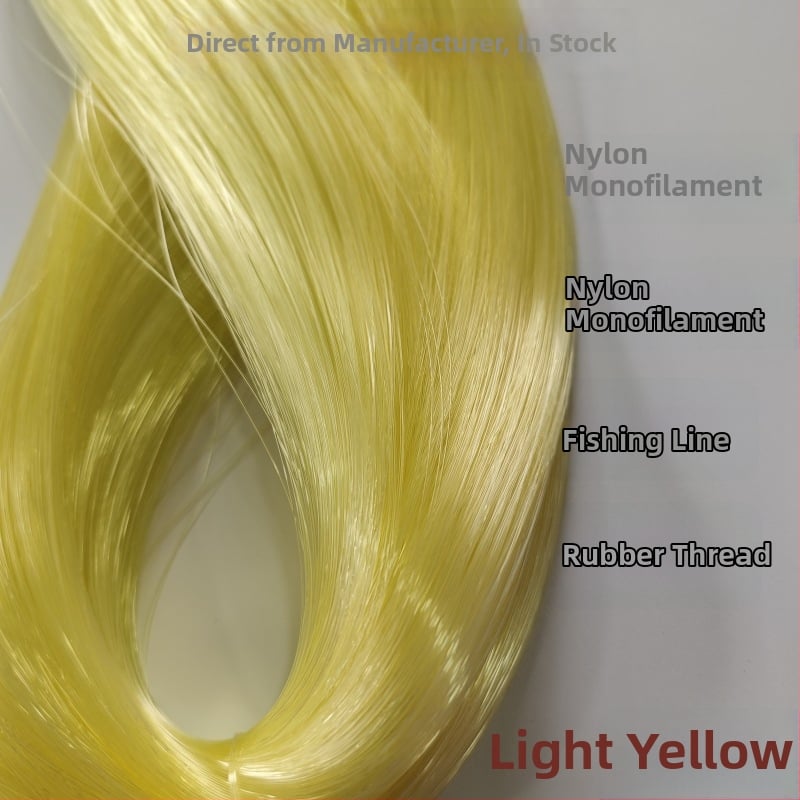 Nylon monofilament halászati zsinór és hálójavító fonal, nagy szakítószilárdság