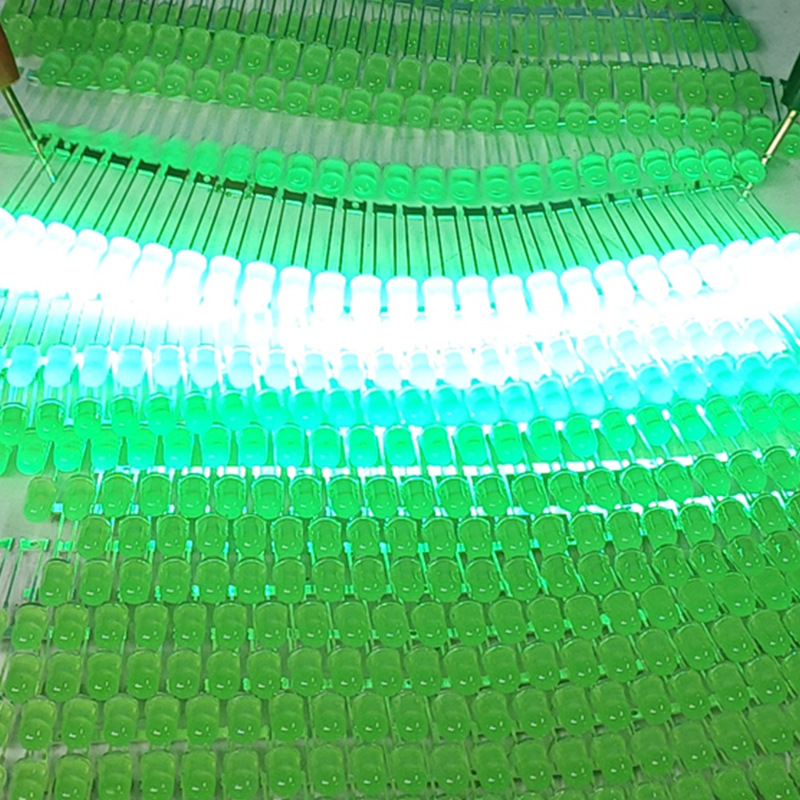 5mm zöld LED-diódák reklámfény-készülékekhez, integrált LED-modul