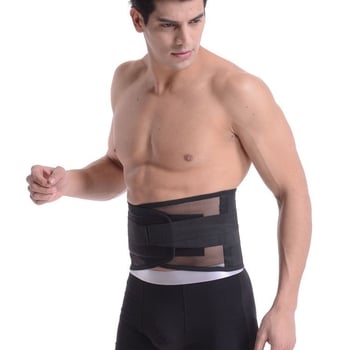 Priedušný opasok na pás pre beh a fitness, univerzálna podpora pásu pre všetky ročné obdobia.