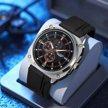 Binlihuan Ανδρικό Αδιάβροχο Ρολόι Quartz, 41 mm Καντράν, Casual Μόδα