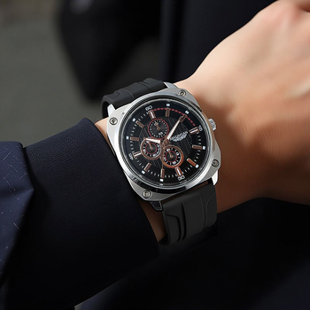 Binlihuan Ανδρικό Αδιάβροχο Ρολόι Quartz, 41 mm Καντράν, Casual Μόδα