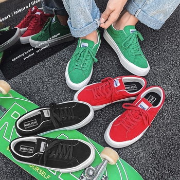 2026 jar unisex tenisky na skateboard z veluru a plátna, odolné voči opotrebeniu, casual nízky profil