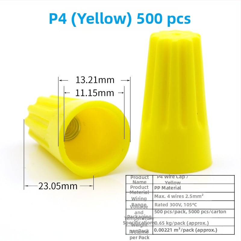 Spirálisan crimpelt sapka, rugós terminál vezetékcsatlakozó, forgó terminálblokk P1/P2/P3/P4/P6