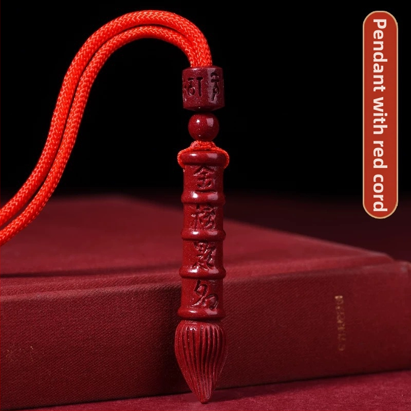 Cinnabar Wenchang príves pre študentov, unisex, talizman k úspechu na prijímacích skúškach