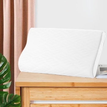 Mercury Home Textiles DH Best Curve Μαξιλάρι από Φυσικό Λατέξ