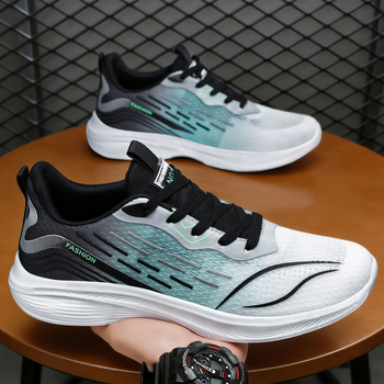 Ανδρικά καλοκαιρινά παπούτσια τρεξίματος - ελαφριά, διαπνέοντα, άνετα casual παπούτσια με επάνω μέρος από δίχτυ και αντιολισθητική σόλα