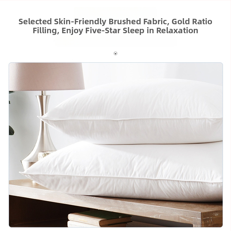 Jadro vankúša z čistého bavlneného materiálu, hotelová trieda, päťhviezdičkové, pre študentov a deti, mäkká látka, vysoká elasticita, proti perám.