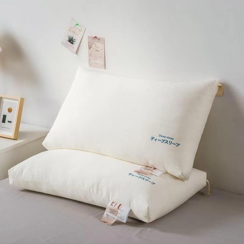 Pamutból készült nyakpárna, japán stílusú, ultra-soft töltéssel, poliészter rosttal, felnőtteknek, otthoni használatra