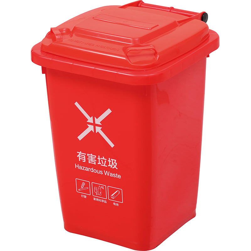 Vonku 120 L odpadkový kôš s kolieskami, extra veľký skladovací kontajner pre obytné zóny, ekologický HDPE plast