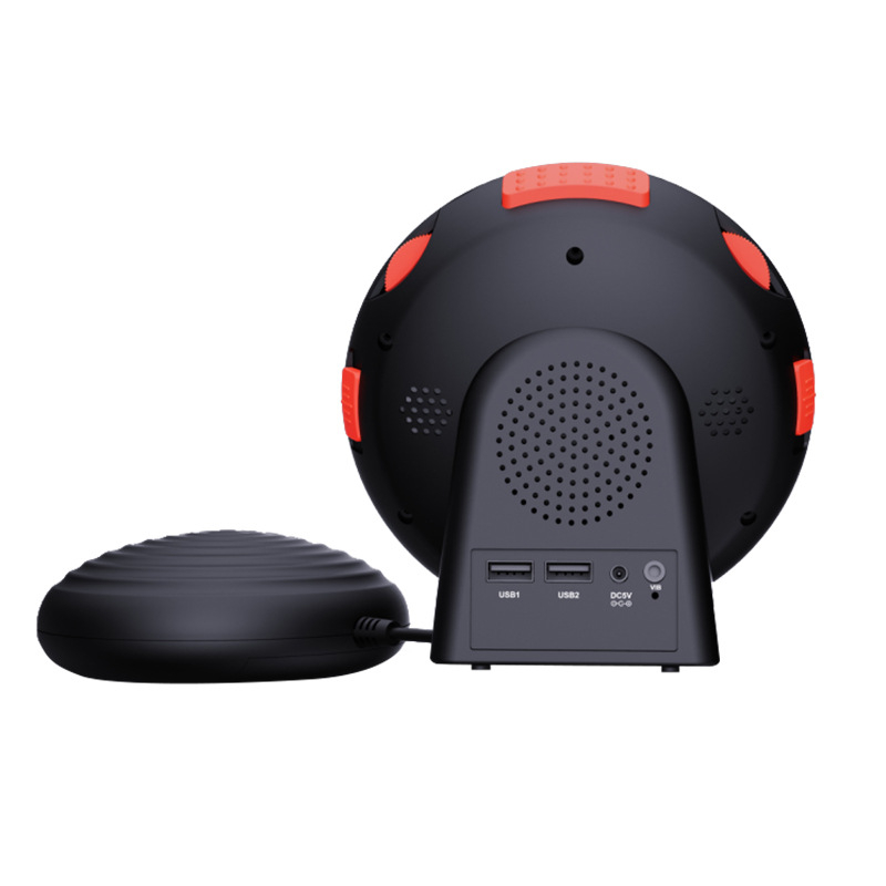 Taishen TS-BC600 Вибрационен будилник за хора с увреждания на слуха, LED дисплей, 24-часов формат