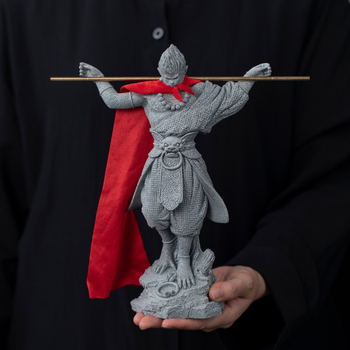 Soška v čínskom štýle Monkey King Sun Wukong pre domáce vstupné miesto, stolný dekor a akváriové krajinky