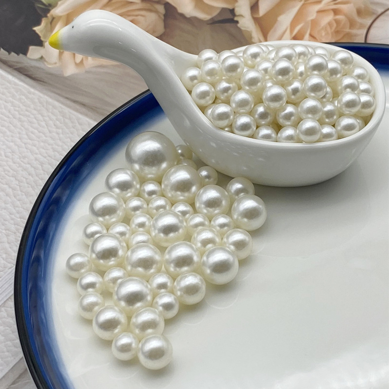 1,5–20 mm neporézne imitácie perál, guľaté korálky, ABS korálky na nechty, krabička na uskladnenie štetcov na akryl