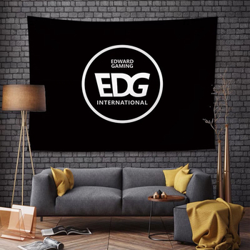 EDG ομάδα φανς φλάγκ και πόστερ — ταπετσαρία τοίχου από πολυεστέρα για υπνοδωμάτιο και σαλόνι