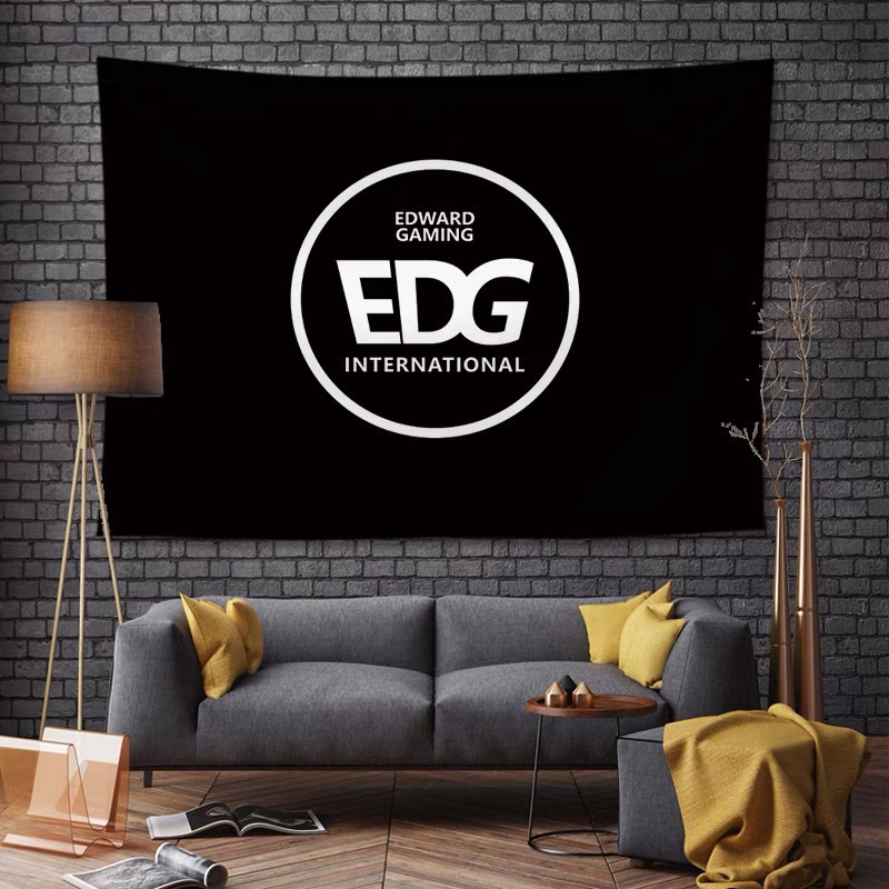 EDG ομάδα φανς φλάγκ και πόστερ — ταπετσαρία τοίχου από πολυεστέρα για υπνοδωμάτιο και σαλόνι