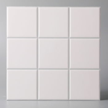 Nordic Bread Brick 9-panel biela tehla 3D nálepka na stenu, samolepiaca, vodotesná do kúpeľne a kuchyne