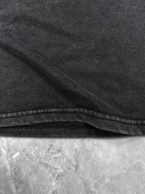 H022 Γυναικεία φόρεμα τύπου T-shirt με πλυμένο vintage εφέ, κοντό μανίκι, καθημερινή χρήση, Άνοιξη 2026