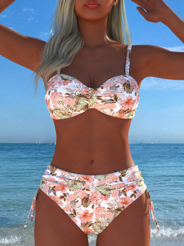Γυναικείο σετ μπικίνι δύο τεμαχίων, καλοκαιρινό μοντέλο 2026, σε απόθεμα