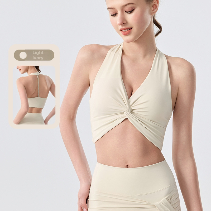 Športová podprsenka all-in-one pre fitness s tlmením otrasov, pilates a jogu