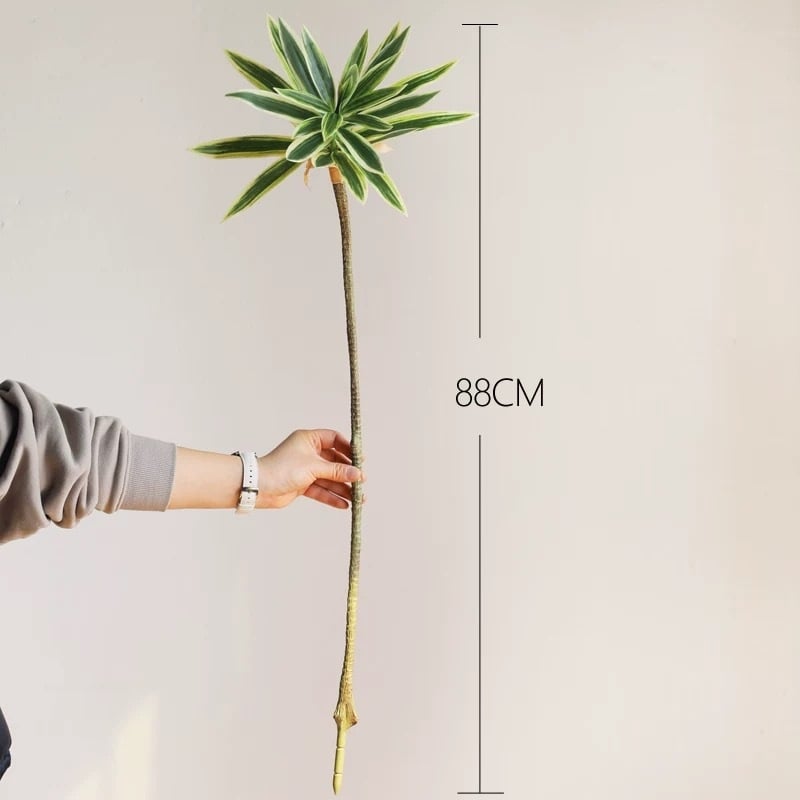 Mesterséges lili-bambusz növény, padlóra szánt kaspó dekor, nappali dekoráció, hamis bonsai ág