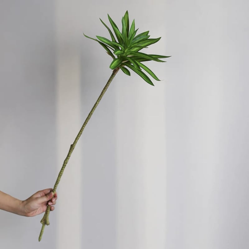 Mesterséges lili-bambusz növény, padlóra szánt kaspó dekor, nappali dekoráció, hamis bonsai ág