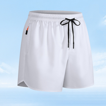 Unisex rýchloschnúce voľné športové nohavice z ice silk, casual na pláž a leto