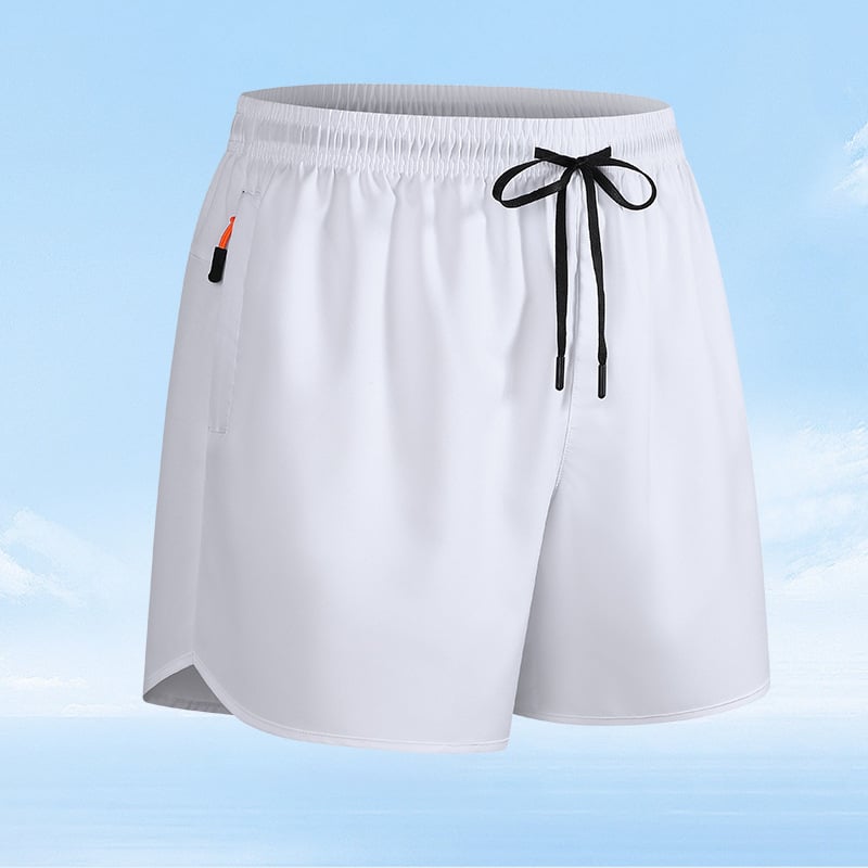 Unisex rýchloschnúce voľné športové nohavice z ice silk, casual na pláž a leto