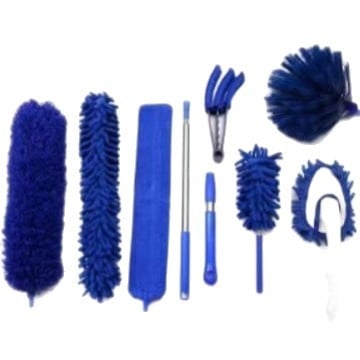 2,8 m perie pentru praf cu pene, extensibilă, electrostatică