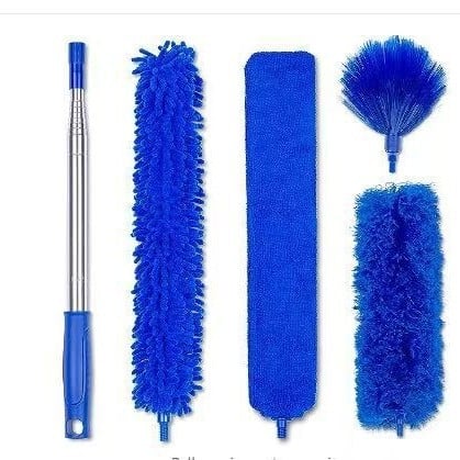 2,8 m perie pentru praf cu pene, extensibilă, electrostatică