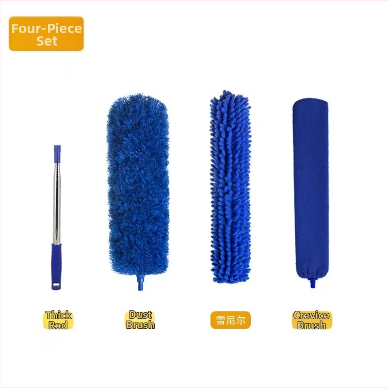 2,8 m perie pentru praf cu pene, extensibilă, electrostatică
