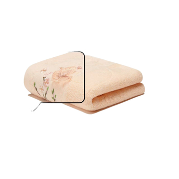 100% bavlenné uteráky na domáce použitie s motívom motýľa v žakárovom vzore — savé uteráky do kúpeľne a bavlenné uteráky na tvár pre dospelých, unisex