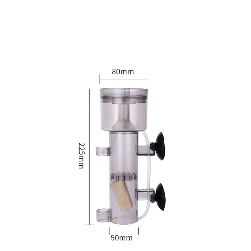 Διασυνοριακός skimmer πρωτεΐνης Risheng RS-4002/4003 για θαλάσσιο ενυδρείο, skimmer πρωτεΐνης με πνευματικό φίλτρο
