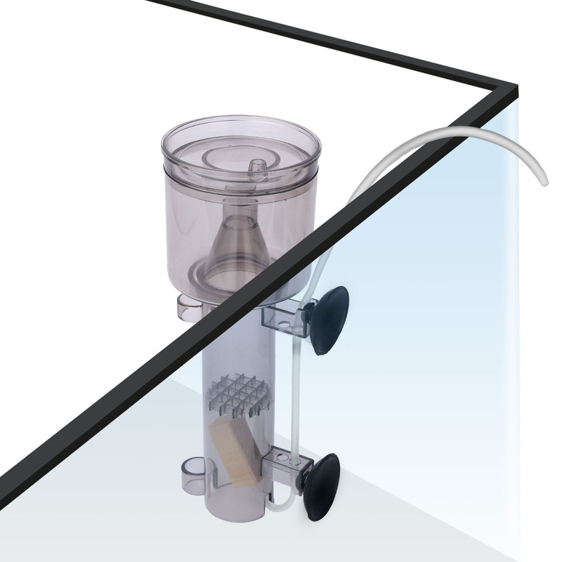 Διασυνοριακός skimmer πρωτεΐνης Risheng RS-4002/4003 για θαλάσσιο ενυδρείο, skimmer πρωτεΐνης με πνευματικό φίλτρο