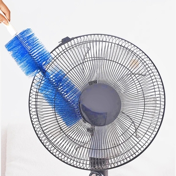 Ohybná prachová štetka pre žalúzie a výstupy klimatizácie – čistiaca kefka na ventilátor