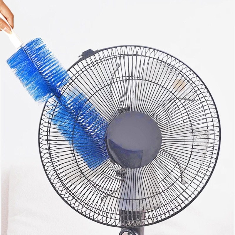 Ohybná prachová štetka pre žalúzie a výstupy klimatizácie – čistiaca kefka na ventilátor