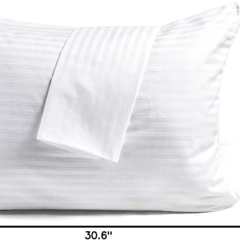 110 g/m² egyszínű szatén-flanel párnahuzat, 100% poliészter, európai és amerikai méretek