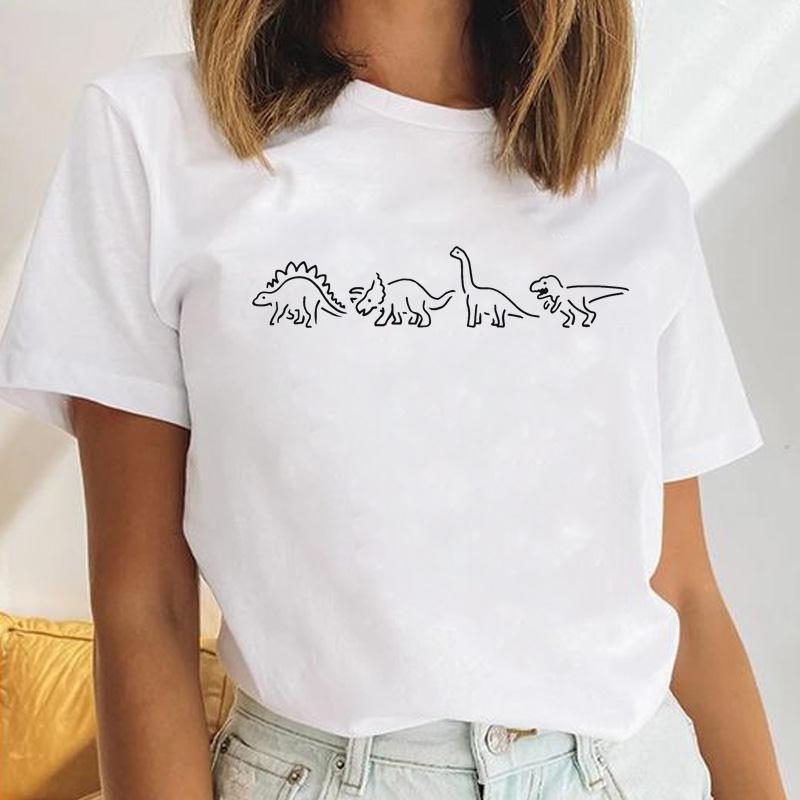 Γυναικείο κοντομάνικο T‑shirt με εκτύπωση καρδιάς και λουλουδιών, μέγεθος plus, ρετρό σχέδιο με γράμματα