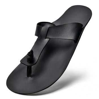 Muške sandale za plažu, jednofarbne, velike veličine, rimski stil