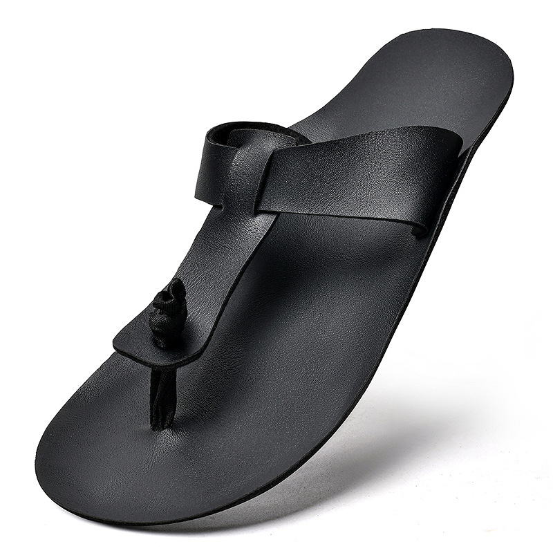 Muške sandale za plažu, jednofarbne, velike veličine, rimski stil