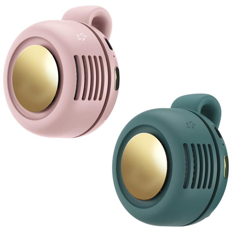 Ventilator portabil fără palete, mini ventilator cu clips pentru talie