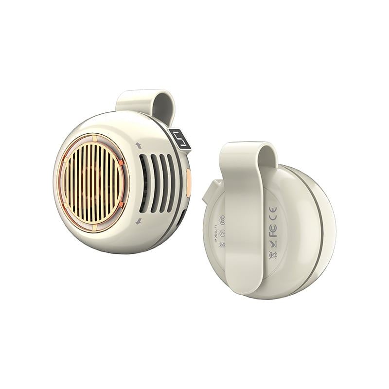 Ventilator portabil fără palete, mini ventilator cu clips pentru talie
