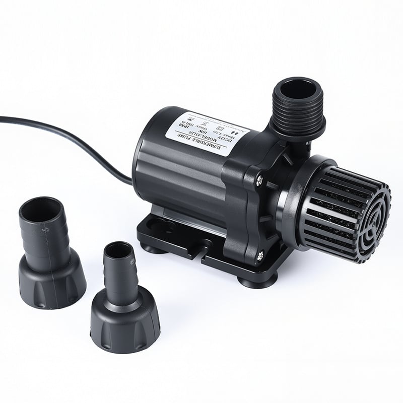 Pompă de apă CC fără perii, dispozitiv amfibiu de terapie cu cap de 12V, rezistent la temperaturi ridicate, mașină de comprese de gheață pentru cultură hidroponică/tubulară, pompă de circulație a apei