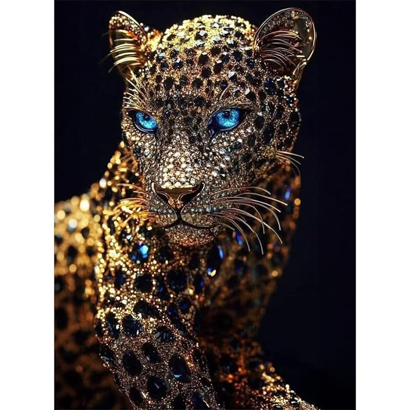 Set de pictură cu diamante 5D — Serie de animale, Temă DIY