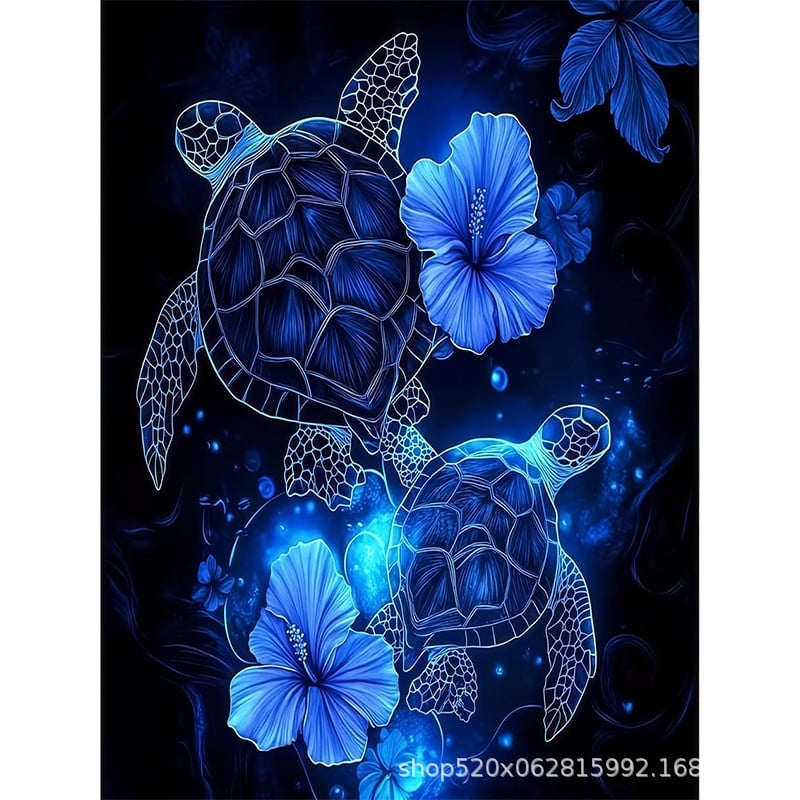 Set de pictură cu diamante 5D — Serie de animale, Temă DIY