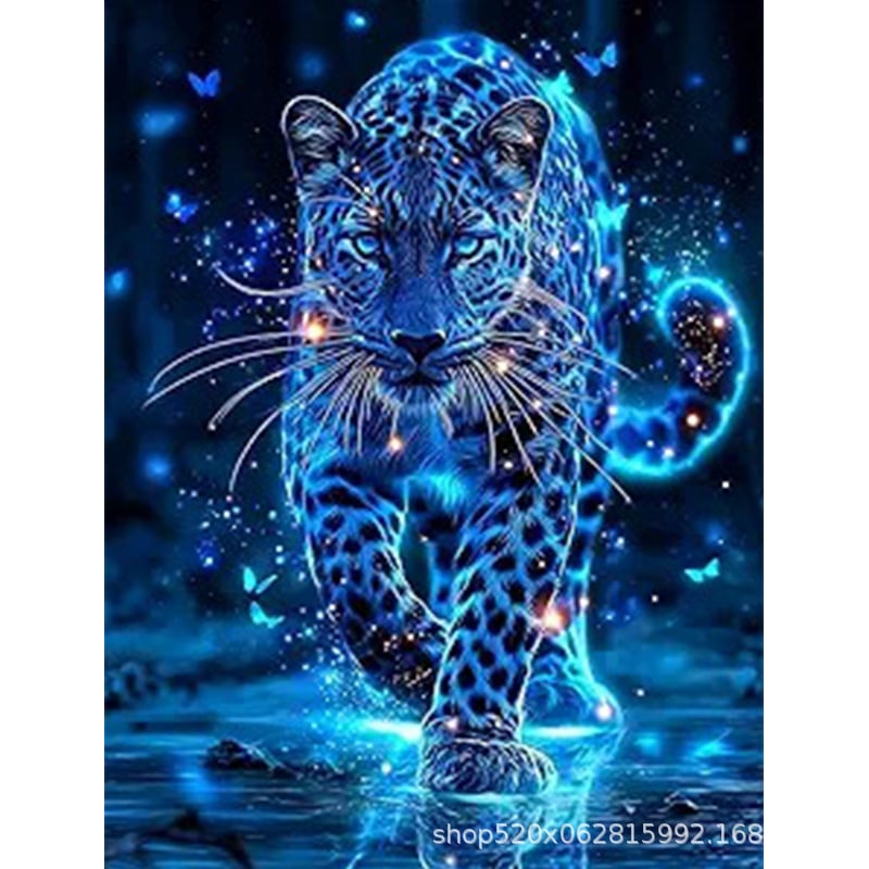 Set de pictură cu diamante 5D — Serie de animale, Temă DIY