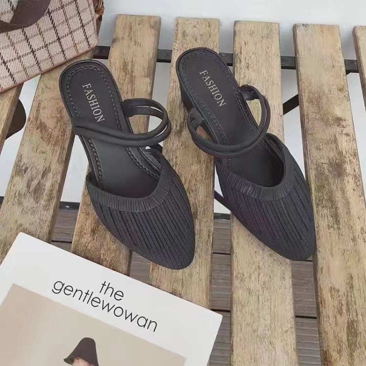 Dámske platformové sandále s uzavretou špičkou, dva spôsoby nosenia, ležérne slip-on na leto