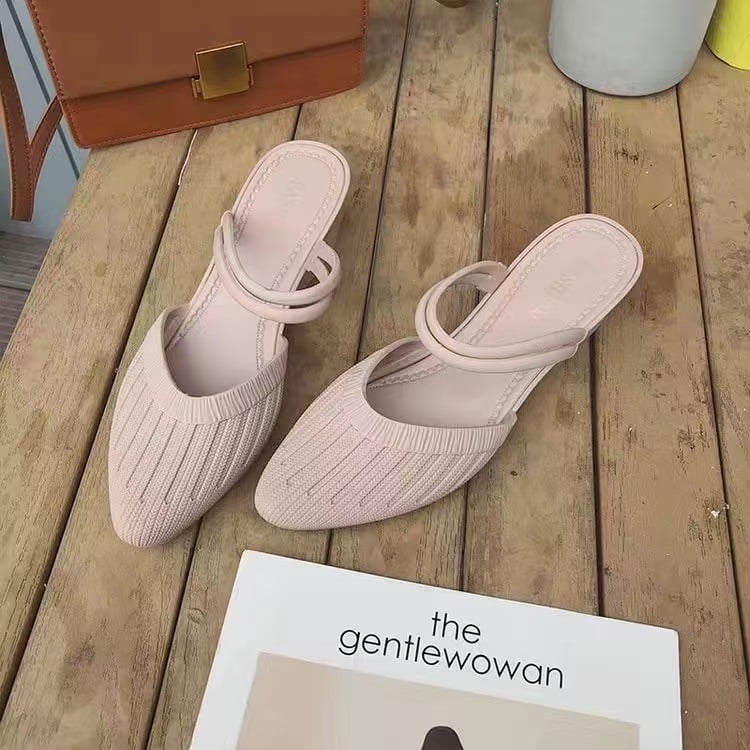 Dámske platformové sandále s uzavretou špičkou, dva spôsoby nosenia, ležérne slip-on na leto