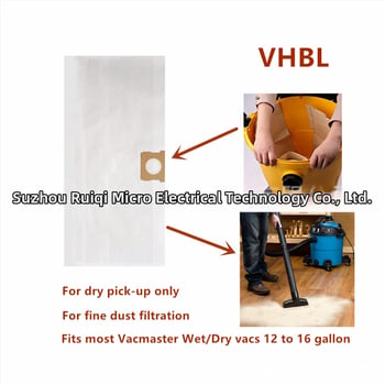 Papierový prachový sáčok pre vysávač Vacmaster VHBL 12-16 GAL
