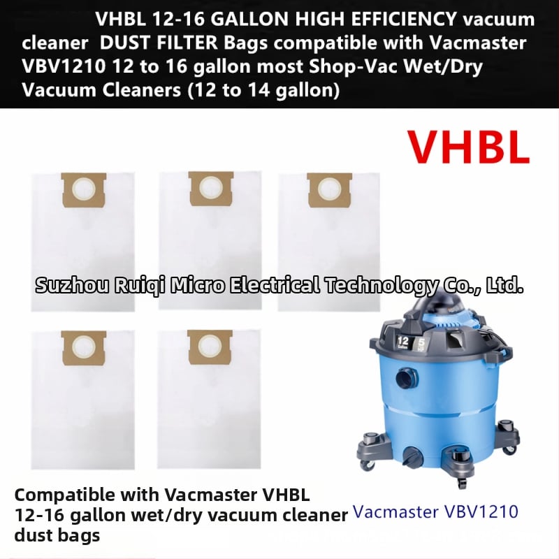 Papierový prachový sáčok pre vysávač Vacmaster VHBL 12-16 GAL