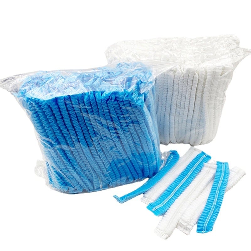 Jednokratna kapica za kosu od netkanog materijala, traka kapica, kapa za kosu u obliku gljive