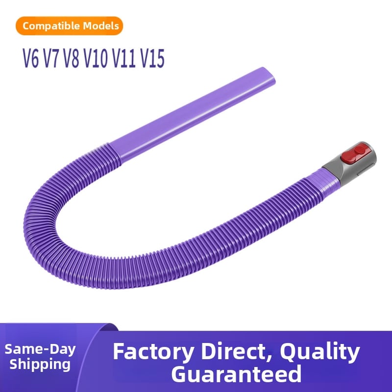 Dlhý teleskopický hadicový systém kompatibilný s Dyson V6-V15 pre čistenie štrbín